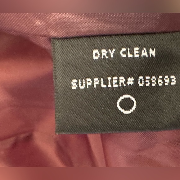 W Work to Weekend Women’s Orange Pink Floral Pockets Ruffle Back Blazer Jacket 6 - Picture 14 of 14